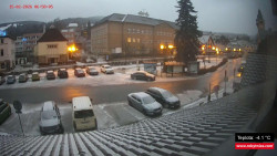 Střed obce Rokytnice nad Jizerou