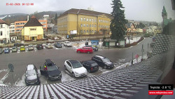 Střed obce Rokytnice nad Jizerou