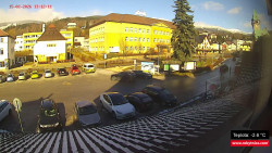 Střed obce Rokytnice nad Jizerou