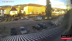 Střed obce Rokytnice nad Jizerou