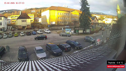 Střed obce Rokytnice nad Jizerou