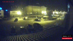 Střed obce Rokytnice nad Jizerou