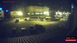 Střed obce Rokytnice nad Jizerou