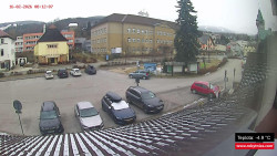 Střed obce Rokytnice nad Jizerou