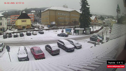 Střed obce Rokytnice nad Jizerou