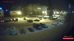 Střed obce Rokytnice nad Jizerou