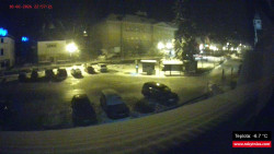 Střed obce Rokytnice nad Jizerou