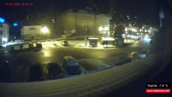 Střed obce Rokytnice nad Jizerou