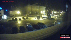 Město Rokytnice nad Jizerou - Střed obce Rokytnice nad Jizerou - 20.2.2026 v 03:45