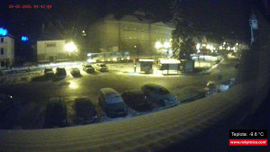 Město Rokytnice nad Jizerou - Střed obce Rokytnice nad Jizerou - 20.2.2026 v 04:45