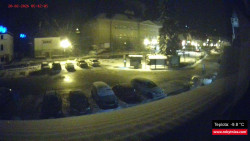 Střed obce Rokytnice nad Jizerou