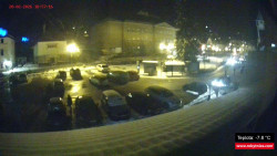 Střed obce Rokytnice nad Jizerou