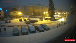 Střed obce Rokytnice nad Jizerou