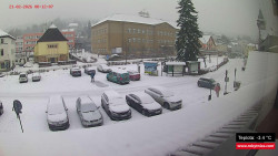 Střed obce Rokytnice nad Jizerou