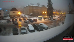 Střed obce Rokytnice nad Jizerou