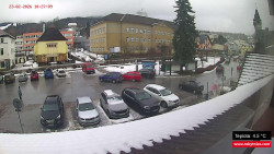 Střed obce Rokytnice nad Jizerou