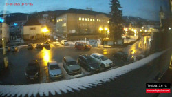 Střed obce Rokytnice nad Jizerou