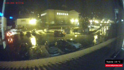 Střed obce Rokytnice nad Jizerou