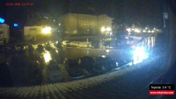 Střed obce Rokytnice nad Jizerou