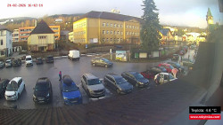 Střed obce Rokytnice nad Jizerou