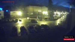 Střed obce Rokytnice nad Jizerou