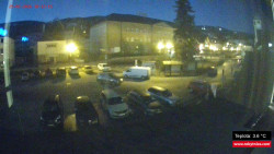 Střed obce Rokytnice nad Jizerou