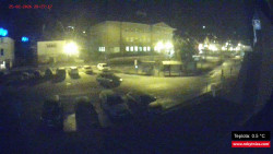 Střed obce Rokytnice nad Jizerou