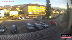 Střed obce Rokytnice nad Jizerou