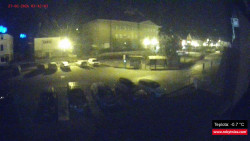 Střed obce Rokytnice nad Jizerou