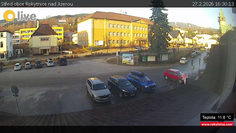 Město Rokytnice nad Jizerou - Střed obce Rokytnice nad Jizerou - 27.2.2026 v 16:30