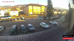 Střed obce Rokytnice nad Jizerou