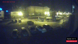 Střed obce Rokytnice nad Jizerou