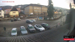 Střed obce Rokytnice nad Jizerou