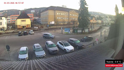 Střed obce Rokytnice nad Jizerou