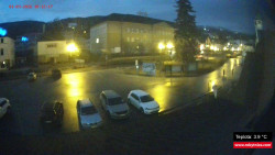 Střed obce Rokytnice nad Jizerou