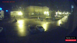 Střed obce Rokytnice nad Jizerou