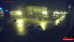 Střed obce Rokytnice nad Jizerou