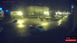 Střed obce Rokytnice nad Jizerou