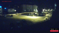 Střed obce Rokytnice nad Jizerou