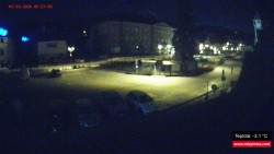 Střed obce Rokytnice nad Jizerou