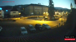 Střed obce Rokytnice nad Jizerou