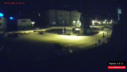 Střed obce Rokytnice nad Jizerou