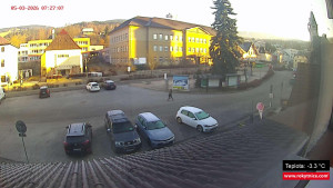 Město Rokytnice nad Jizerou - Střed obce Rokytnice nad Jizerou - 5.3.2026 v 07:30