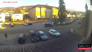 Město Rokytnice nad Jizerou - Střed obce Rokytnice nad Jizerou - 5.3.2026 v 07:45