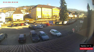 Město Rokytnice nad Jizerou - Střed obce Rokytnice nad Jizerou - 5.3.2026 v 08:45