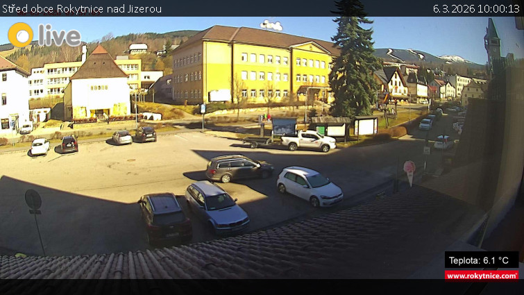 Město Rokytnice nad Jizerou - Střed obce Rokytnice nad Jizerou - 6.3.2026 v 10:00