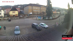 Střed obce Rokytnice nad Jizerou