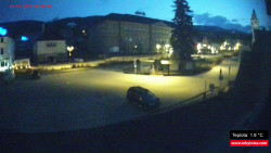 Střed obce Rokytnice nad Jizerou