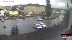 Střed obce Rokytnice nad Jizerou