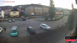 Střed obce Rokytnice nad Jizerou